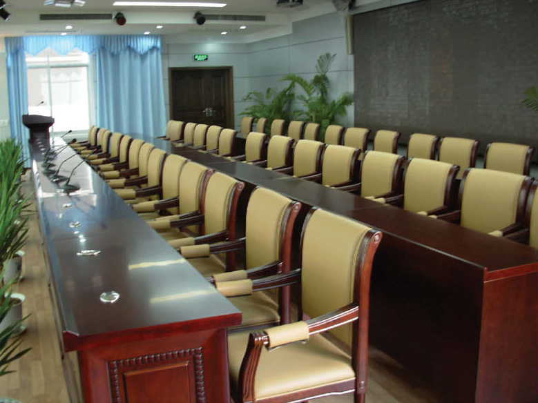 Jiangxi Gaoan Administrative Service Center large conference room podium
